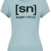 Super.natural Essential I.D. T-shirt Dames, Blauw