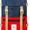 Topo Designs Rover Pack, Blauw/rood