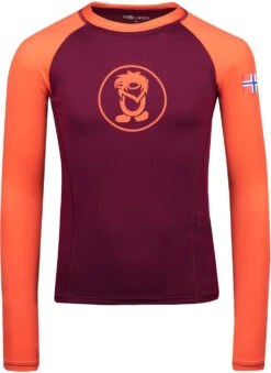 TROLLKIDS Kvalvika Shirt Kinderen, Violet