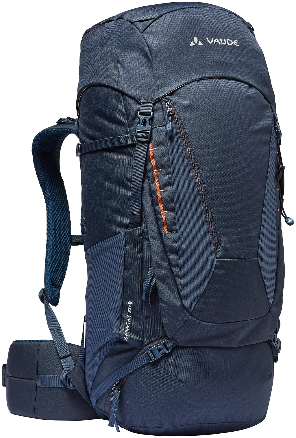 VAUDE Asymmetric 52+8 Rugzak, Blauw 1 VAUDE Asymmetric 52+8 Rugzak, Blauw