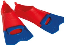 Zoggs Ultra Blue Vinnen Kinderen, Zwart/rood