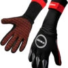 Zone3 Neoprene Zwemhandschoenen, Zwart/rood