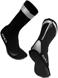 Zone3 Neopreen Zwemsokken, Zwart